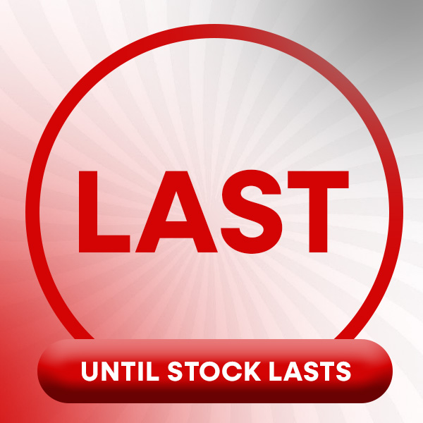 Until stock lasts
